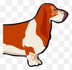 Basset Clipart - Basset Hound Emoji,Basset Hound Emoji