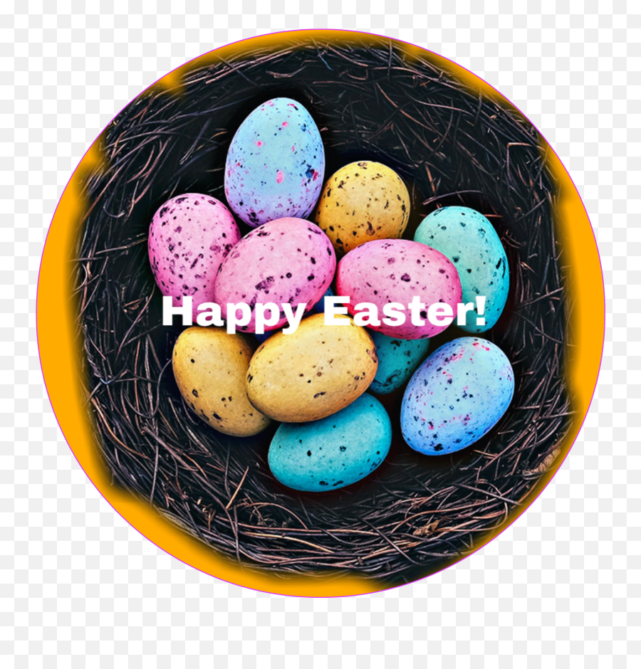 Eggs Happy Easter Sticker By Laylamoondust Emoji,Emoji Easter Eggs