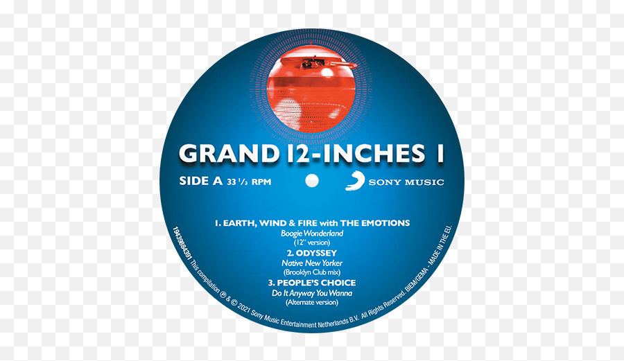 Grand 12 Inches Vinyl 1 - Dot Emoji,The Emotions With Earth Wind And Fire