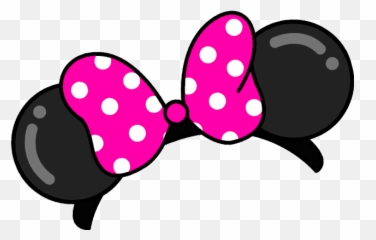 Trending - Svg Minnie Mouse Ears With Bow Emoji,Disney Ears Emoji