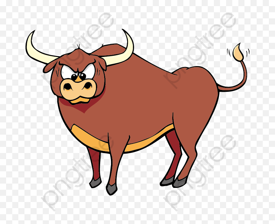 Bull Face Clipart - Cartoon Bull Transparent Background Bull Clipart Emoji,Rodeo Emojis