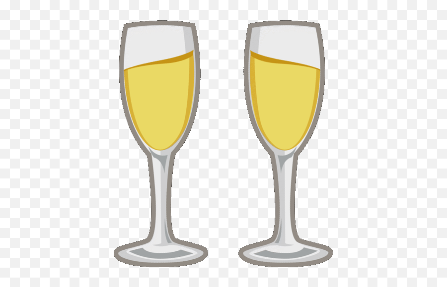 Top Champagne Toast Stickers For - Transparent Champagne Glasses Gif Emoji,Alcohol Emojis
