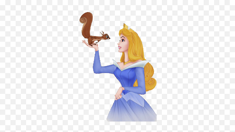 Aurora With Squirrel Psd Official Psds - Disney Princess Squirrel Emoji,Squrrel Emoji