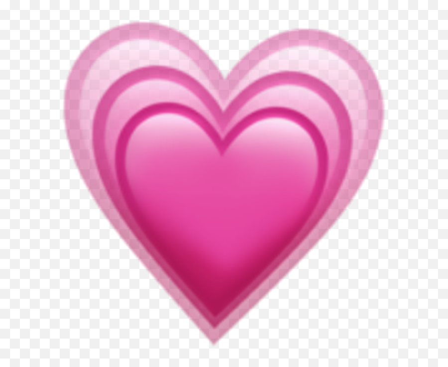 Download Hd Emoji Iphone Corazon Tumblr Sticker Alexa Png - Heart Emoji Iphone Png,Real Iphone Emojis