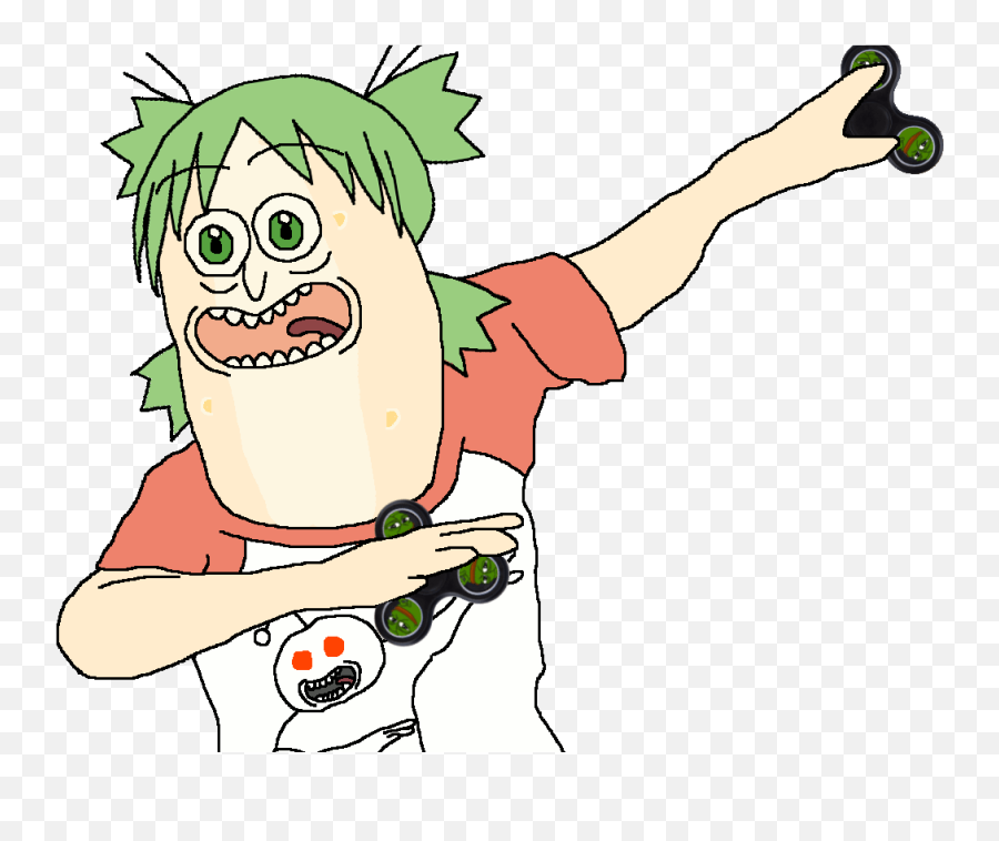 Yotsuba Pickle Dab Fidget Spinner Reddit Yotsuba Koiwai Emoji,How To Make A Dab Emoticon