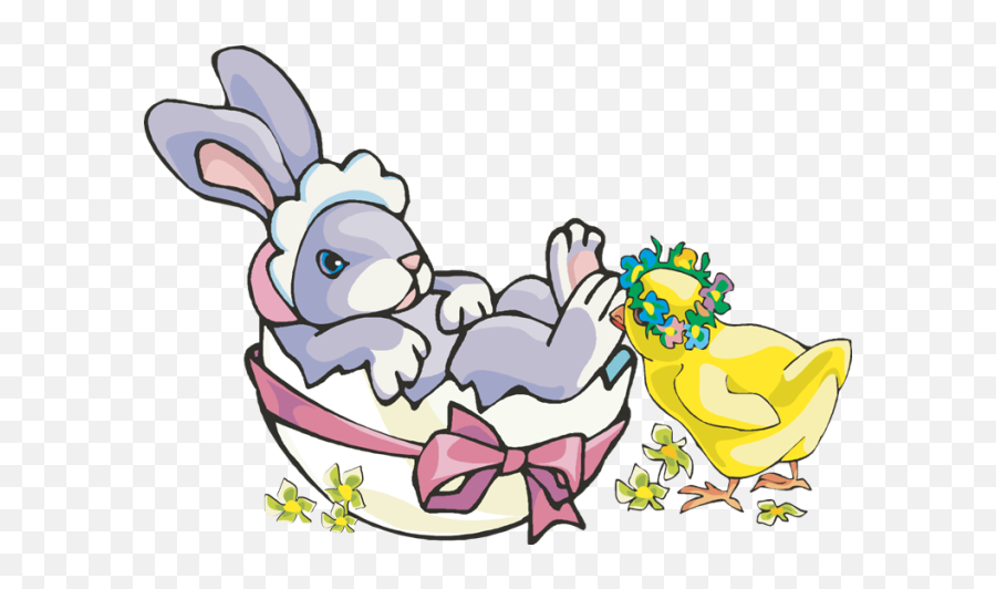 Religious Animated Happy Easter - Clip Art Library Emoji,Skype Bunny Emoticon