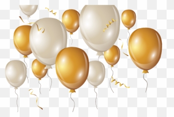 Balloons Party Gold White 262203562014212 By Kelybely Emoji,Emoji Balloons