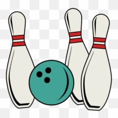 Pin - Bowling Pin And Ball Clipart Png Emoji,Emoji Bowling Ball