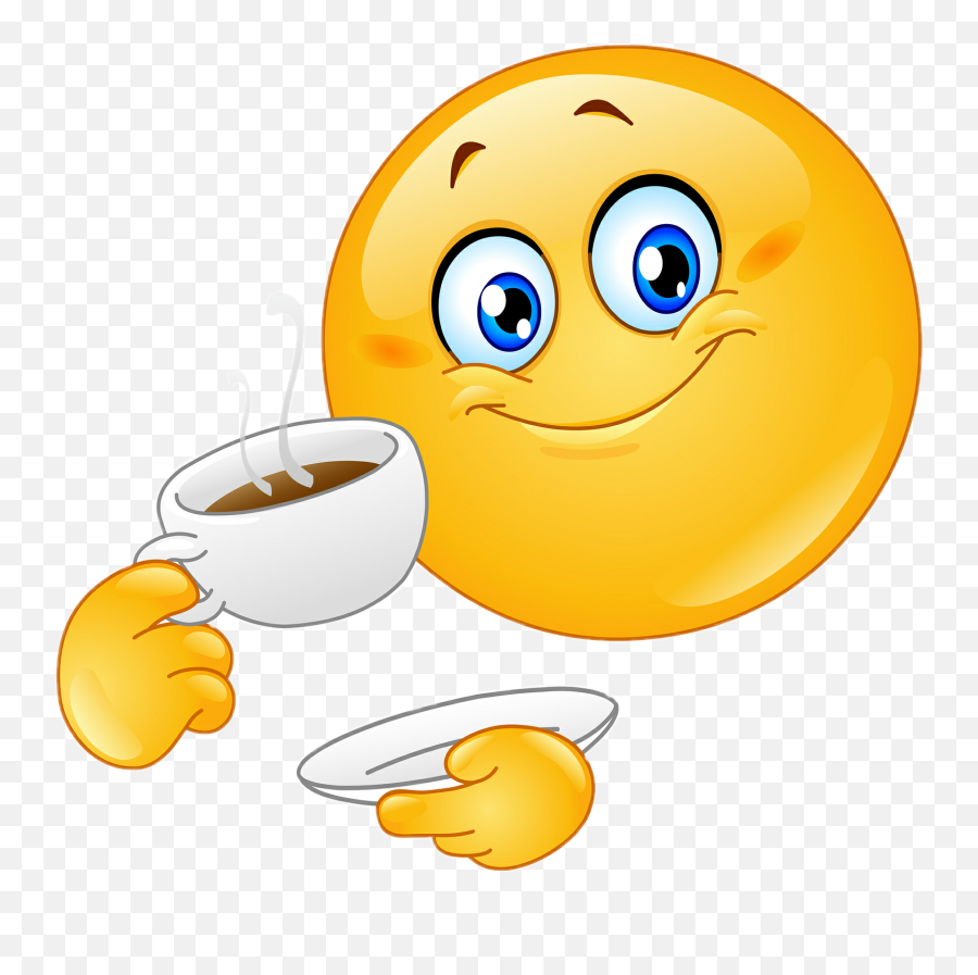 Coffee Smiley Funny Emoticons Smiley Emoji Emoticons Emojis - Emoji Coffee,Coffee Cup Emoji