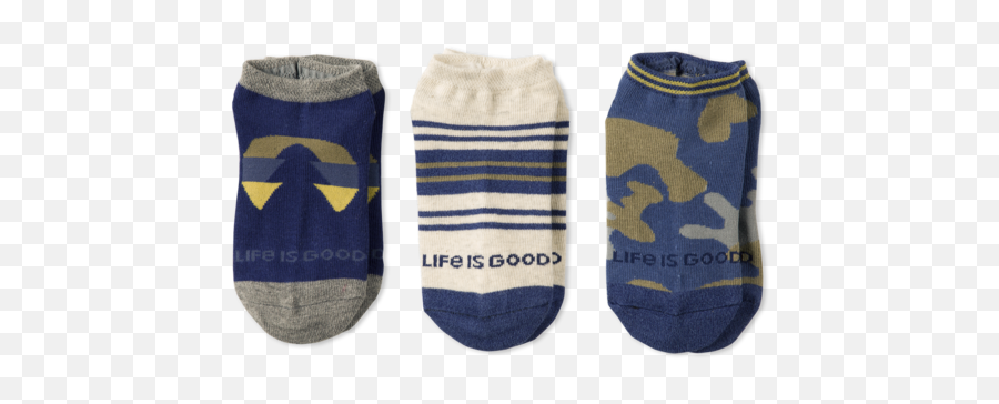 Sale 3 - Pack Boys Camo Tree Low Cut Socks Life Is Good Unisex Emoji,Emoji Socks For Kids