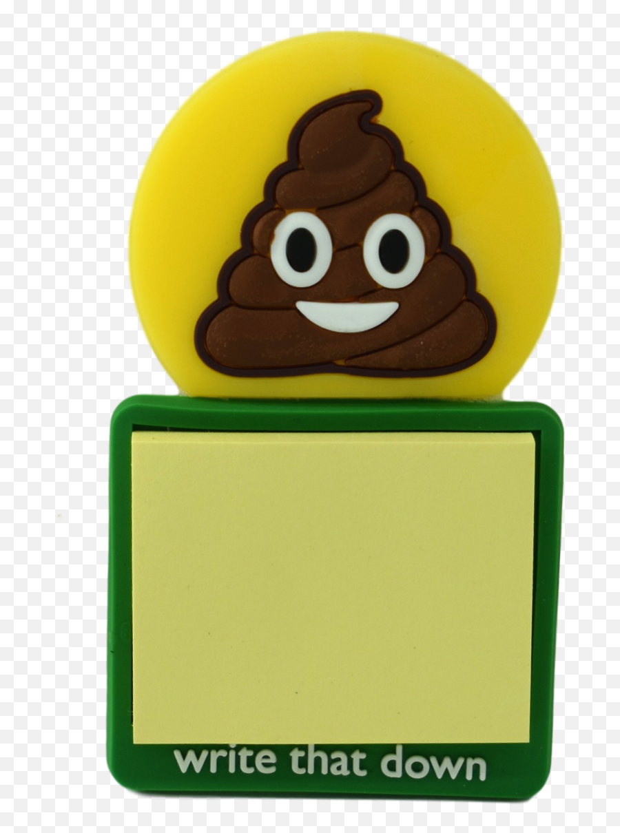 Magnetic Sticky Notes - Poop Emoji Walmartcom Happy,Current Mood Emoji