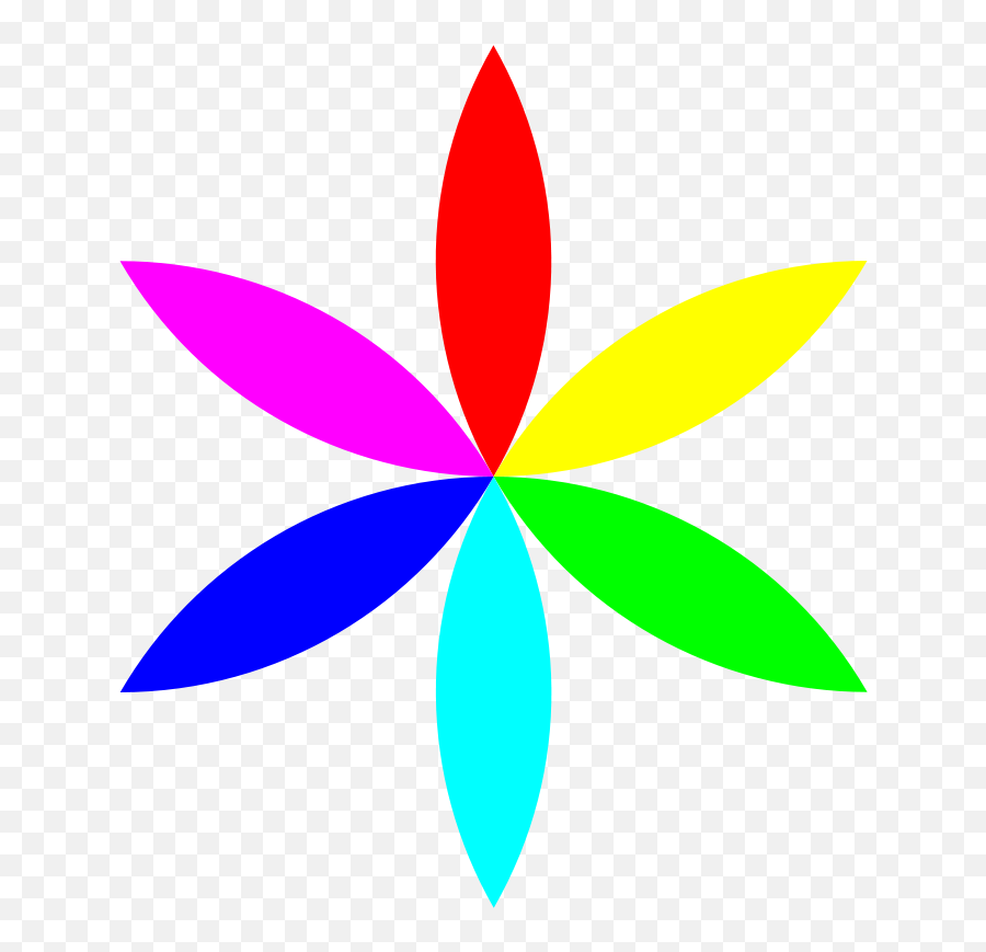 Simple Flower Clipart Vector - Colorful Clip Arts Designs Emoji,Flowe Emoji
