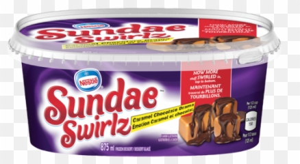 Sundae Swirlz Shocking Strawberry Shortcake Nestlé Canada - Strawberry Sundae Ice Cream Emoji,Emotion Kernel