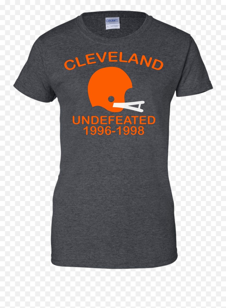 Cleveland Undefeated 1996 - 1998 Tshirt Dark Heather Dont Like Sand T Shirt Emoji,Big Lebowski Emoji