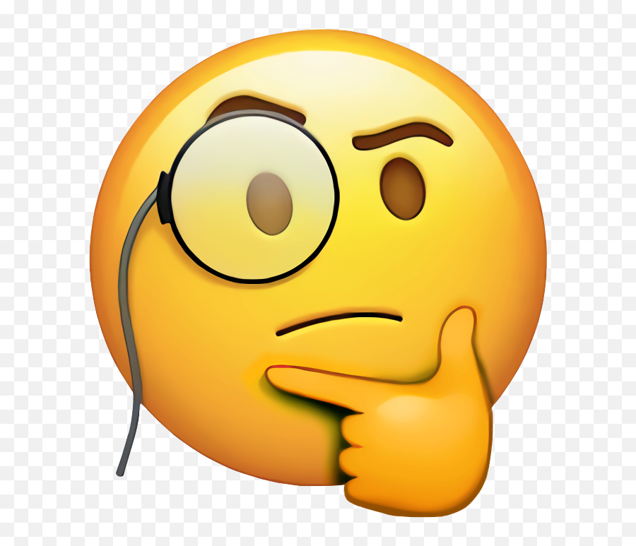 Download Thinking Emoji Png Transparent - Big Smiley,Thinking Emoji Png