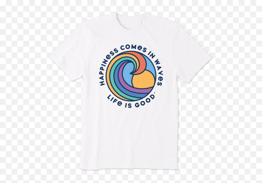 Menu0027s Earth Day Life Is Good Official Website - Short Sleeve Emoji,Wave Good Night Emoticon