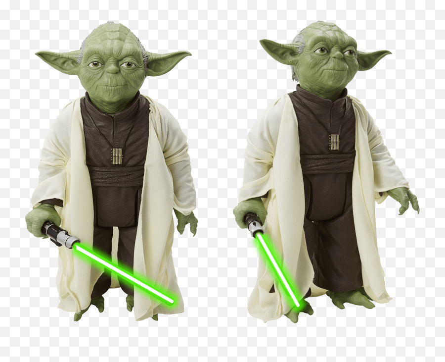 Star Wars Lightsaber Film Yoda Figure - Yoda Star Wars Figur Emoji,