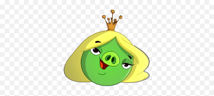 Queen Pig - Angry Birds Toons Girl Pig Emoji,King And Queen Emoticon