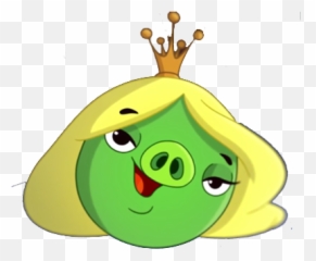 Queen Pig - Angry Birds Toons Girl Pig Emoji,King And Queen Emoticon