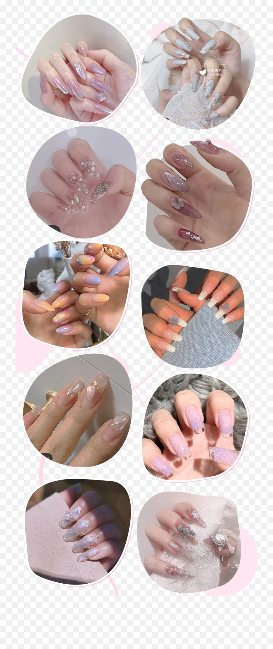 Blackpink Manicure Style This Is Too Beautiful Daydaynews Emoji,Manicure Emoticon