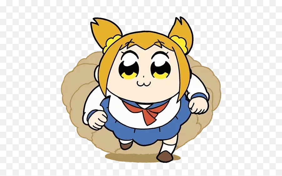 Pop Team Epic 02 Whatsapp Stickers - Happy Emoji,Epic Emojis