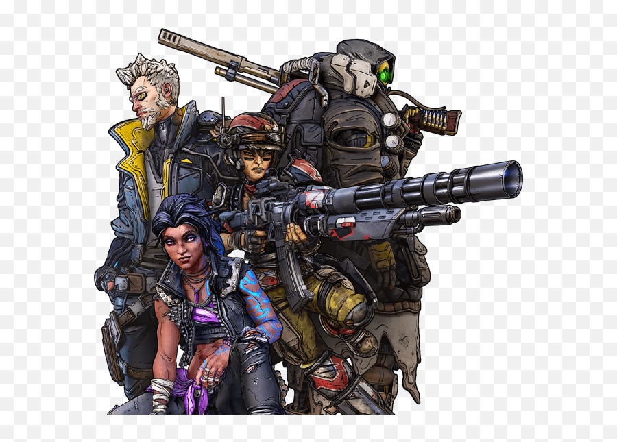 Here Are The Internetu0027s Most Burning Borderlands 3 Questions - Borderlands Vault Hunters Png Emoji,Borderlands 3 Zer0 Emotions