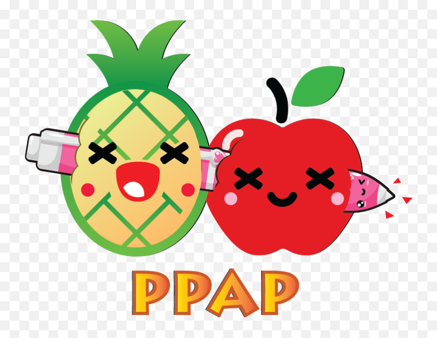 Kawaii Fruits And Pens By Ariel Isaac - Fruit Emoji,Ariel Emoji App