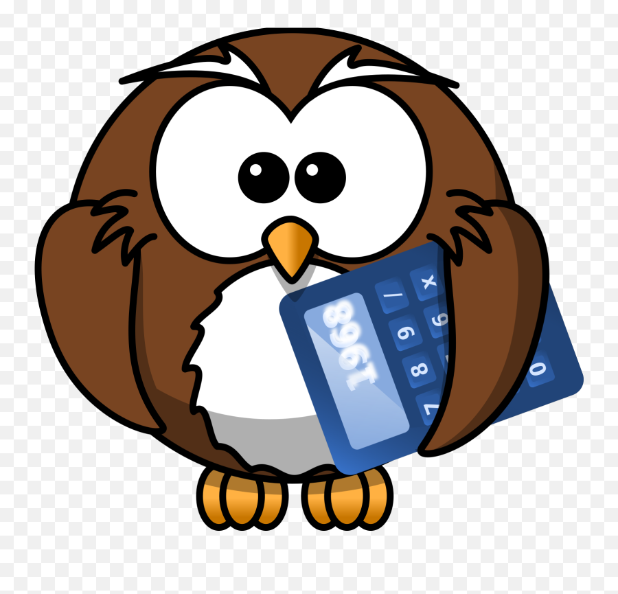 Cute Blue Owl Png Svg Clip Art For Web - Maths Owl Clipart Emoji,Pictures Of Cute Emojis Of Alot Of Owls