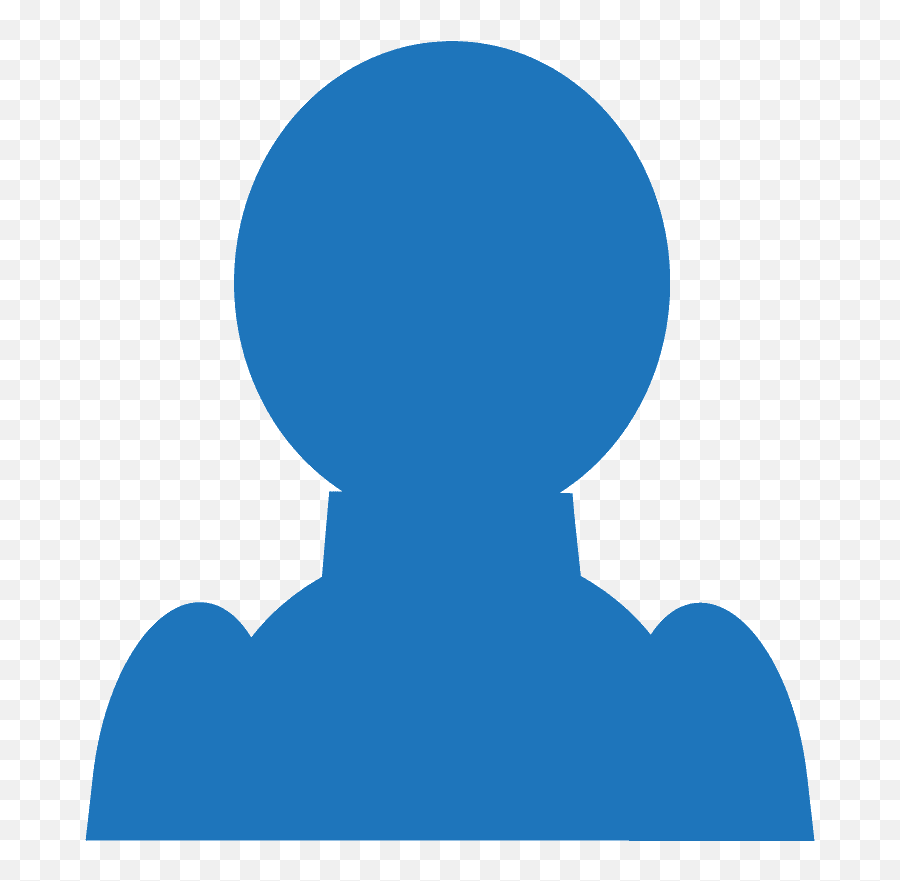Bust In Silhouette Emoji Clipart - Dot,People Silhouette Emoji