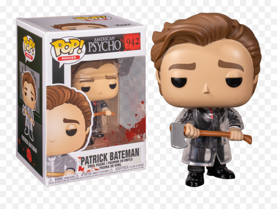 American Psycho Funko Patrick - Patrick Bateman Funko Pop Emoji,American Psycho The Only Emotions