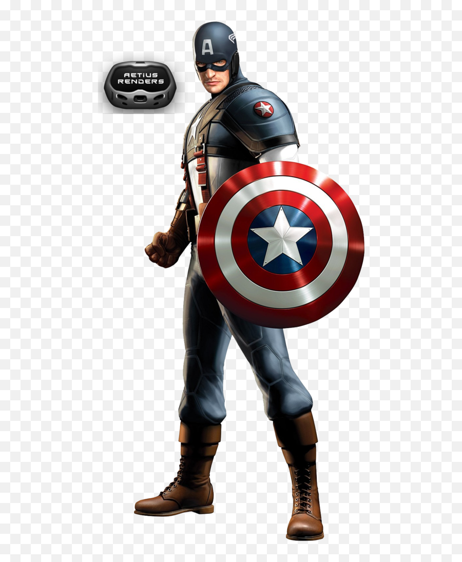 Fun Size Captain America Marvel The Avengers Mini Cardboard - Captain America Thor Png Emoji,Avengers Emoticon