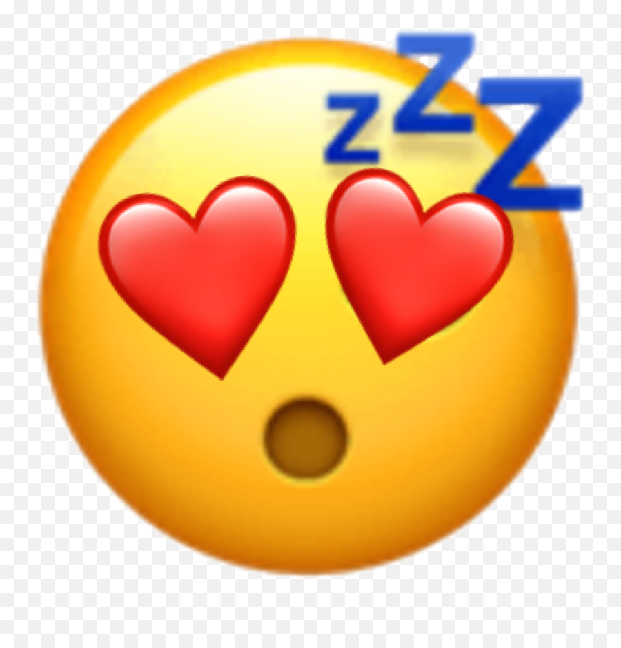 Smile Emoji Hearts Sleep Sticker By Gojo Satoru - Happy,Transparent Sleepingn Emoji
