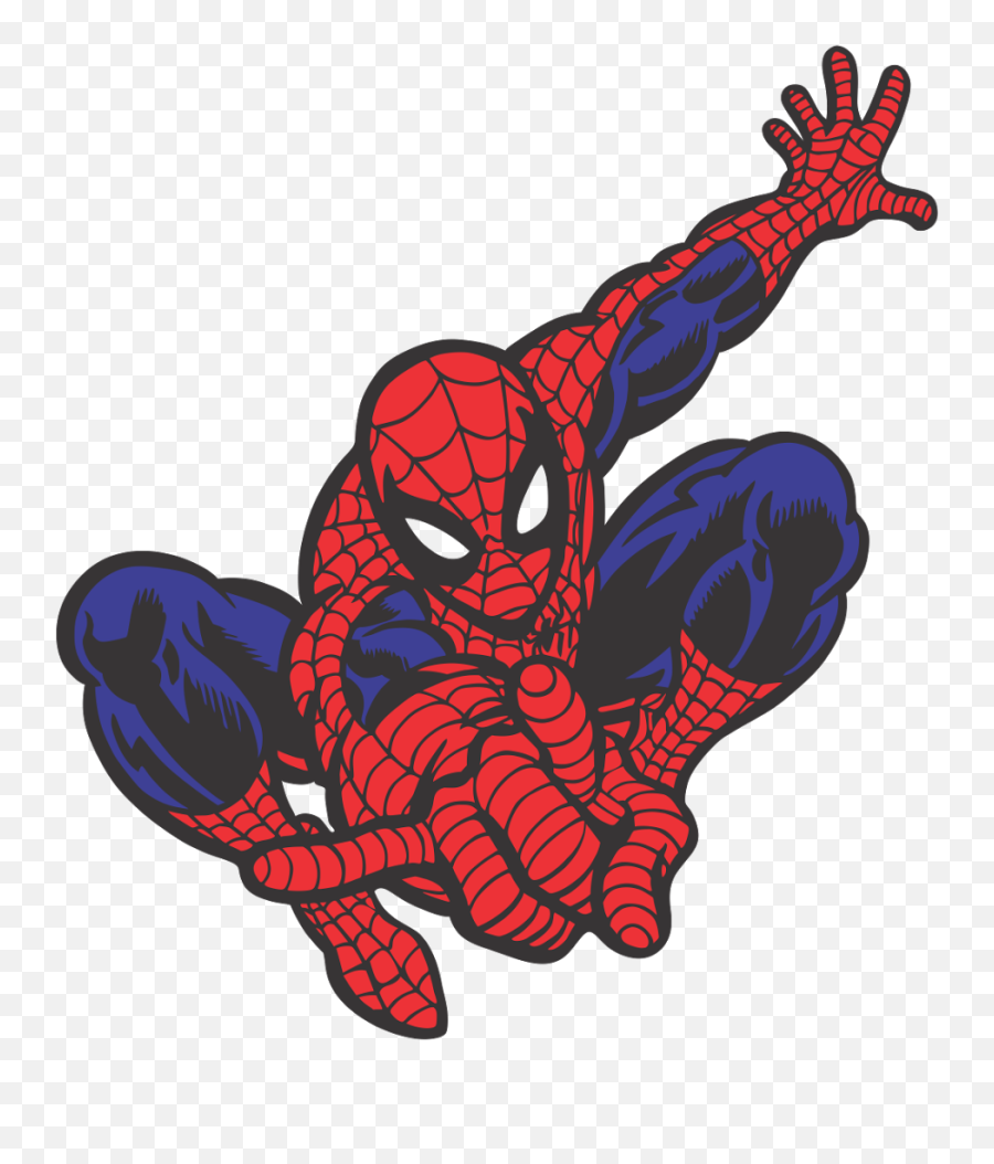 Cartoon Clip Art Spiderman Spiderman - Spider Man Serie Png Emoji,Spiderman's Emotions