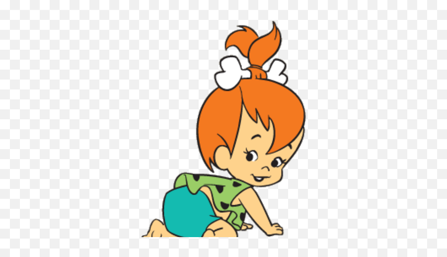 Pebbles Flintstone - Pebbles Flintstone Emoji,Fred Flintstone Emoticon