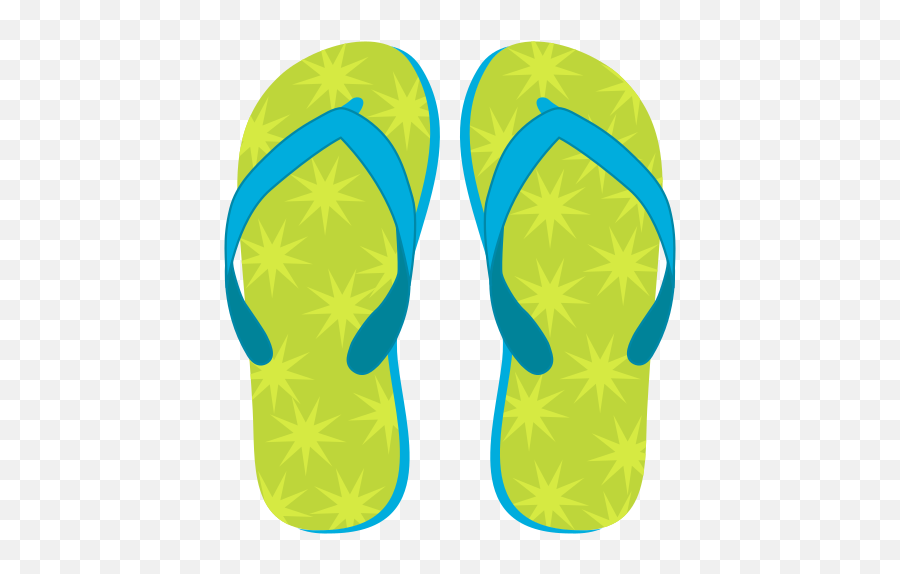 Flip Flops Sandals Summer Shoes Free - Flip Flops Clip Art Emoji,Flip-flop Emoticons For Facebook