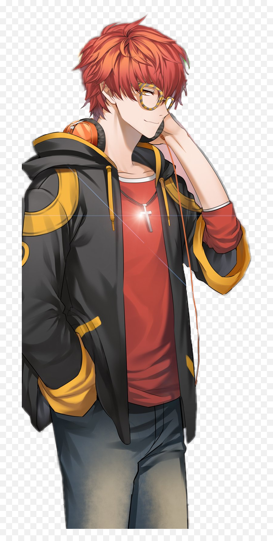 The Most Edited 707 Picsart - 707 Mystic Messenger Emoji,Saeyoung Emoticon