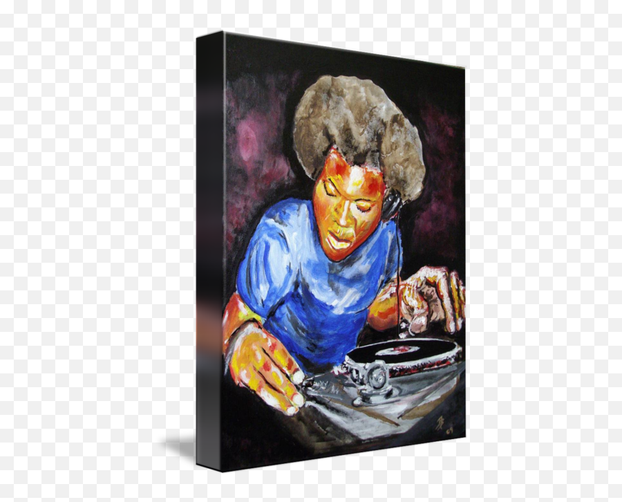 One Turntable No Microphone - Picture Frame Emoji,No Emotion Artist
