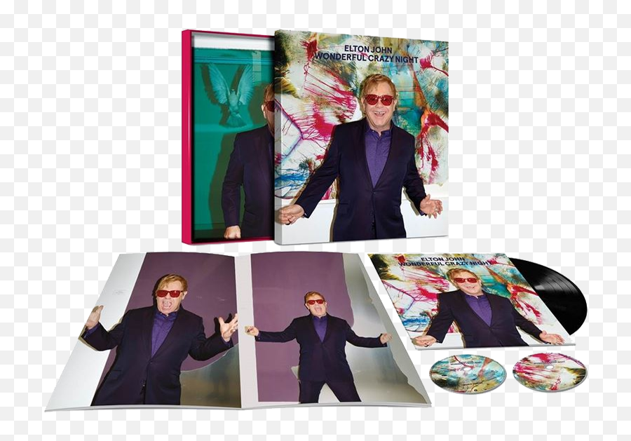 Radio Dupree 2015 - Elton John Wonderful Crazy Night Box Set Emoji,Vinnie Coluta 1984 Emotion