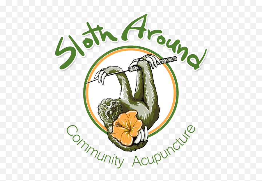 Sloth Around Community Acupuncture - Home Emoji,Emotions Tied To Sloth