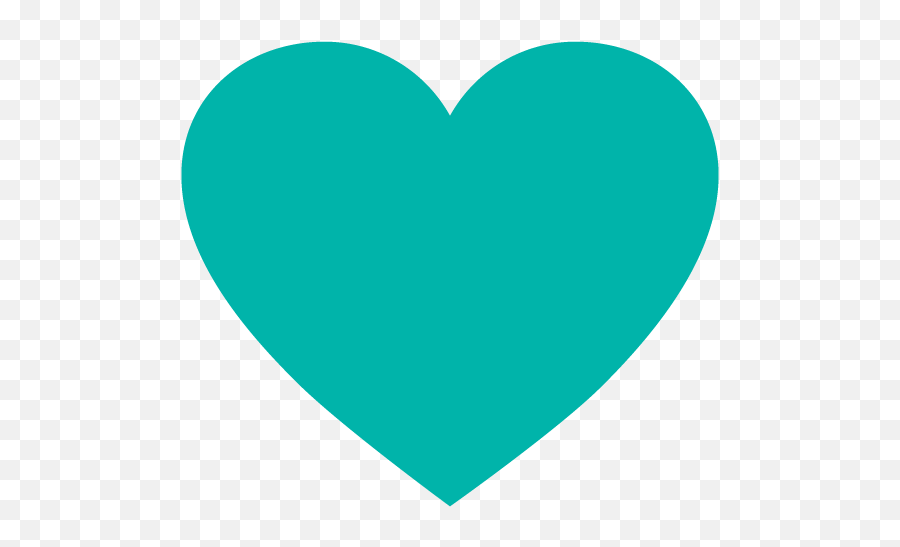 Teal Heart Png U0026 Free Teal Heartpng Transparent Images - Teal Heart Clipart Emoji,Green Heart Emoji Png