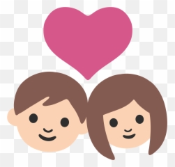 Couple Emoji Transparent Background - Couple Emoji Transparent,Couple Emoji Png