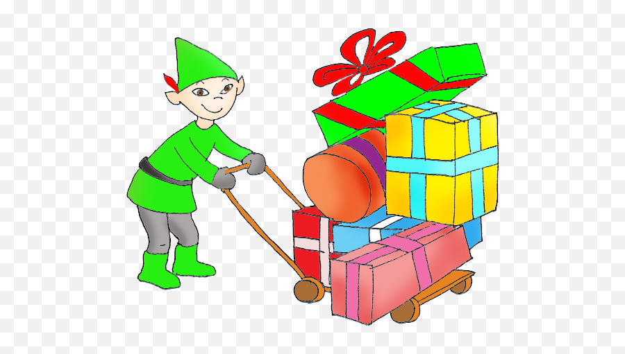 Christmas Clip Art Emoji,Christmas Pixie Elves Emojis