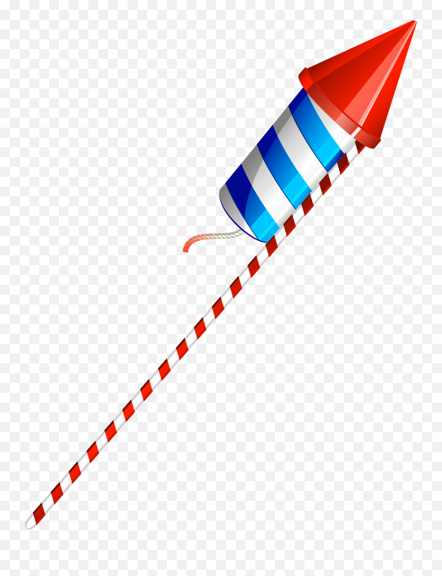 Clip Art July 4th - Clipartsco Transparent Fireworks Rocket Png Emoji,4th Of July Emoji Art