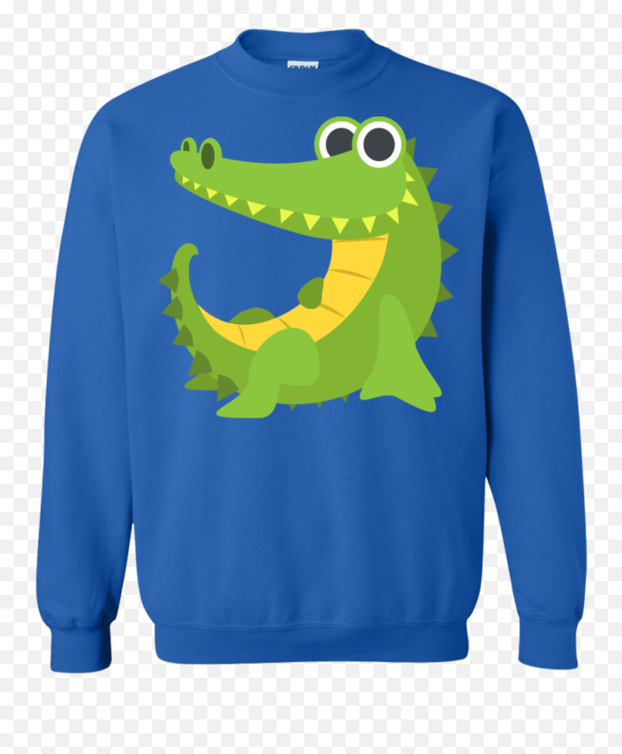 Sexy Crocodile Emoji Sweatshirt - Not Christmas Yule,Crocodile Man Emoji