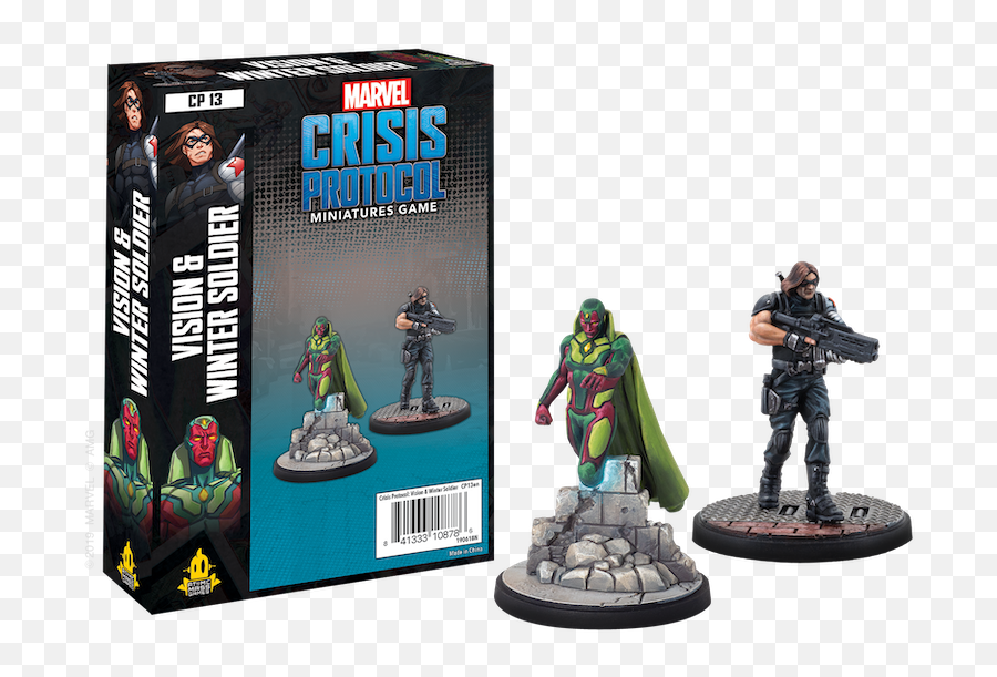 Marvel Crisis Protocol Vision U0026 Winter Soldier Chara Toys Emoji,Comet Emoji Windows