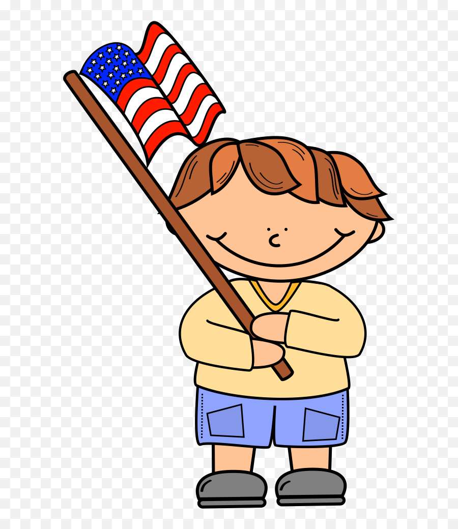 Free Memorial Day Gifs Download Free Clip Art Free Clip - Cartoon Pledge Of Allegiance Clipart Emoji,Ku Jayhawk Emoji