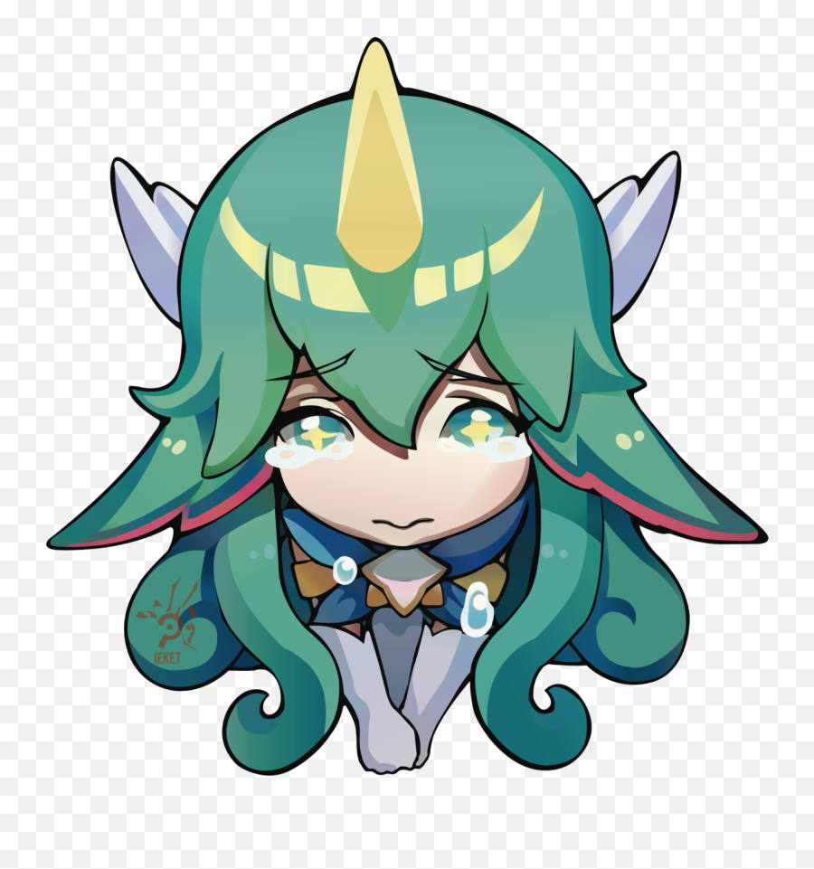 Star Guardian Soraka By Ieket League Of Legends Comic Emoji,Comic Emojis