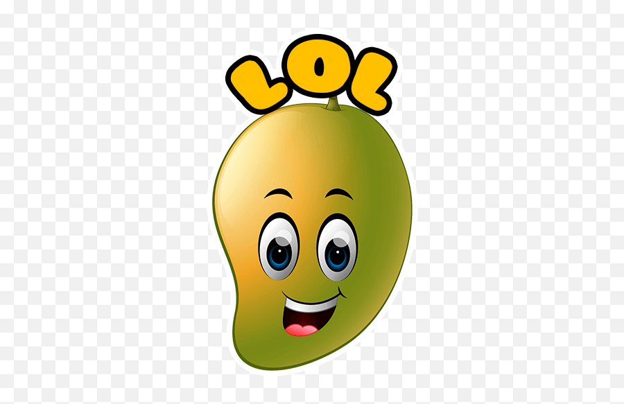 Mango Emoji By Marcossoft - Sticker Maker For Whatsapp,Wow Face Emoticon