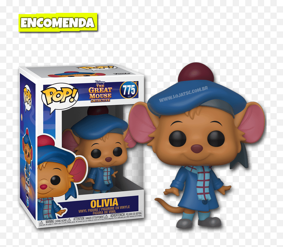 Funko Pop Disney Great Mouse Detective Olivia - Funko Pop Incredibles Emoji,Funko Emoji