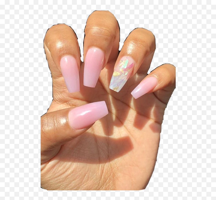 The Most Edited Pinknails Picsart - Trendy Summer Acrylic Nails 2020 Emoji,Emoji Nail Polish Queen